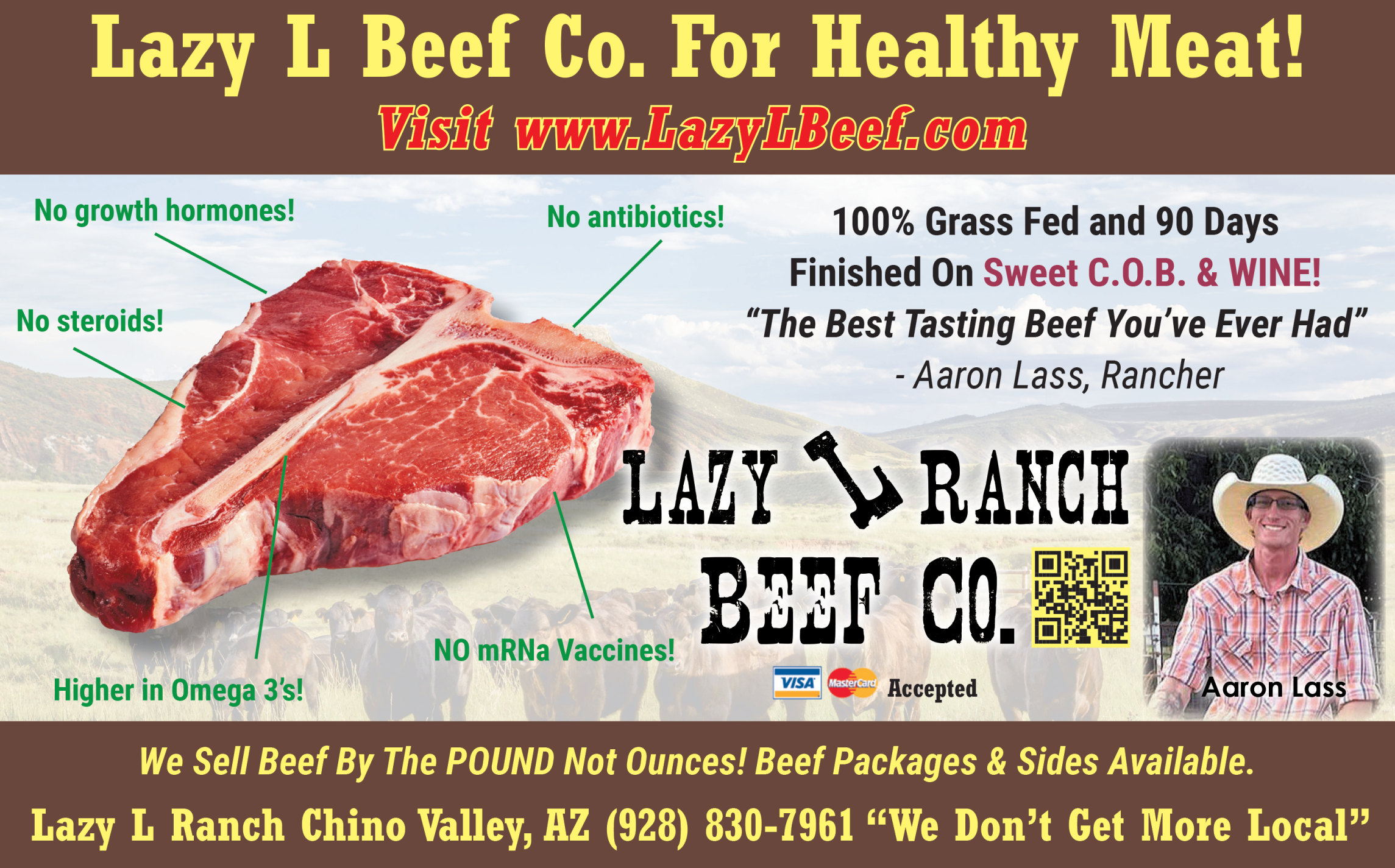 Lazy L Ranch Beef Chino Valley, AZ Arizona Kobe