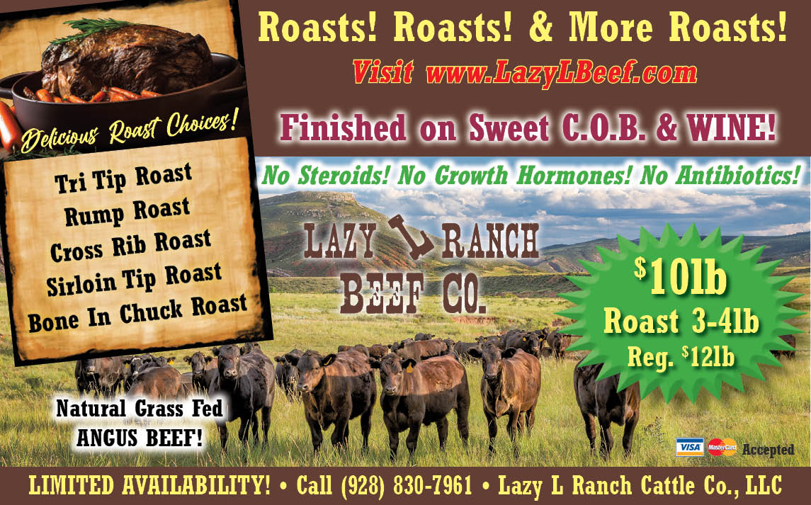 Lazy L Ranch Beef Roasts